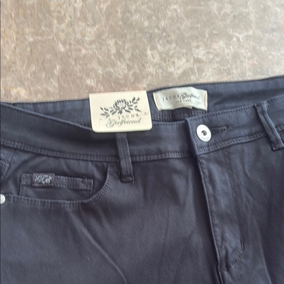 JACHS Girlfriend Black Pants - Picture 1 of 4